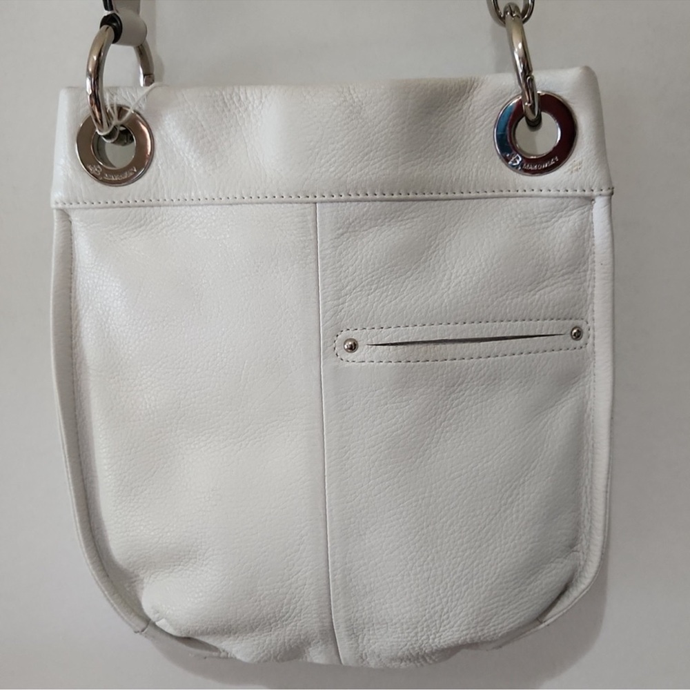 B.Makowsky White Crossbody - Picture 3 of 3